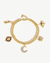 MISSOMA HARRIS REED PEARL SYMBOLS OF CHANGE BRACELET 18CT GOLD PLATED/PEARL,HR G B5 WP BX S