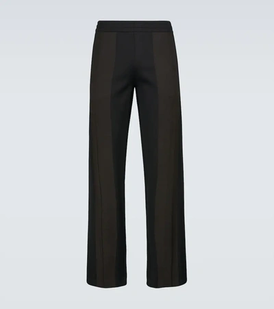 Bottega Veneta Soft Fabric Trousers With Elastic Waistband In Black