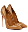 CHRISTIAN LOUBOUTIN SO KATE 120 LEATHER PUMPS,P00607003