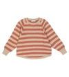 BRUNELLO CUCINELLI STRIPED WOOL-BLEND SWEATER,P00602000