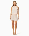 Ramy Brook Paris Sleeveless Mini Dress In Blush