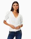 RAMY BROOK FLORA PUFF SLEEVE TOP