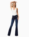 Ramy Brook Helena High Rise Flare Jeans In Dark Rinse In Dark Rinse