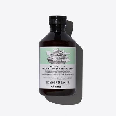 Davines Detoxifying Scrub Shampoo Naturaltech