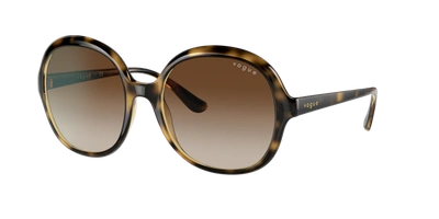 Vogue Eyewear Woman Sunglasses Vo5410s In Brown Gradient