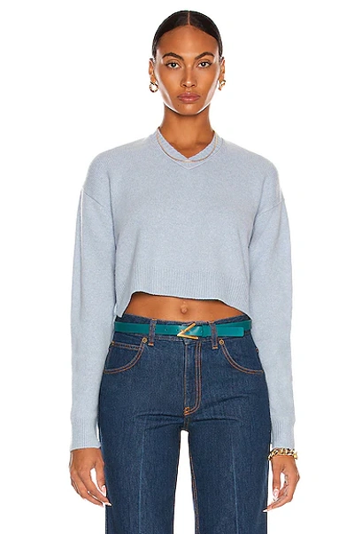 Acne Studios Sweater In Pale Blue