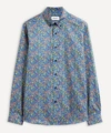 Liberty Mens Button-down Regular Fit Shirt In Catesby In Navy