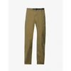 Gramicci Mens Olive G Pant Straight Cotton-twill Trousers Xl