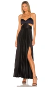 Amur Elodie Gown In Black