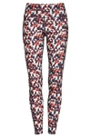 Sweaty Betty Power Pocket Workout Leggings In Red Retro Print
