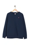 Levi's Long-sleeved Round-neck Sweater In 104 Dress Blues