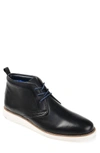 THOMAS & VINE CUTLER PERFORATED LEATHER CHUKKA BOOT