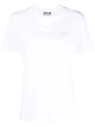 Golden Goose Star-print Cotton T-shirt In White