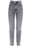 Slvrlake London Cropped Jeans In Grey