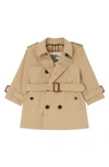 BURBERRY MAYFAIR COTTON TRENCH COAT,8006756