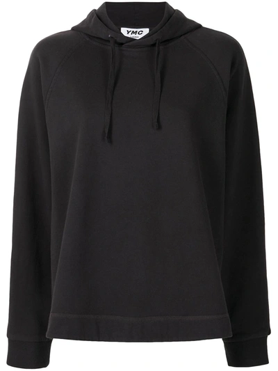 Ymc You Must Create Classic Drawstring Hood In Black