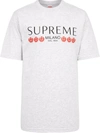 Supreme Milano Logo-print T-shirt In Grey