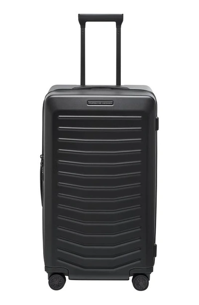 Porsche Design Roadster 29 Trunk Spinner Large Suitcase In Matte Black