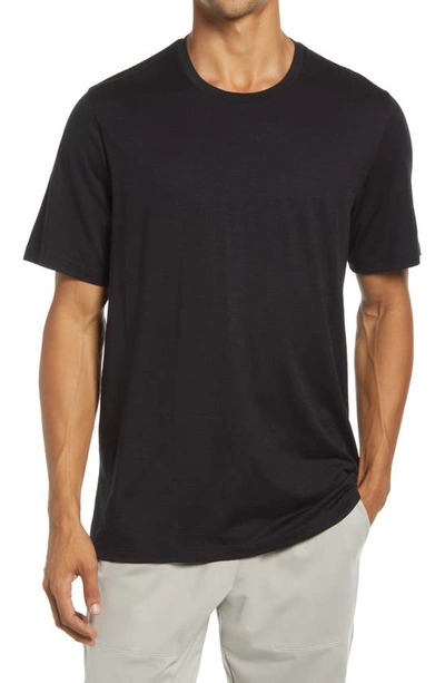 Icebreaker Tech Lite Ii Solid T-shirt In Black