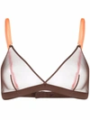 MAISON CLOSE MESH TRIANGLE BRA