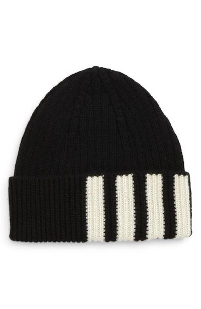 Thom Browne Cashmere Beanie In Black  