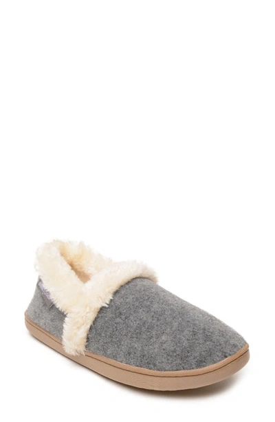 Minnetonka Women's Dina Slippers Women's Shoes In Grey