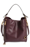 Rebecca Minkoff Mab Leather Hobo Bag In Malbec