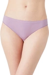 B.tempt'd By Wacoal Comfort Intended Daywear Thong In Orchid Haze