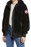 Canada Goose Womens Simcoe Fleece Hoody In Black