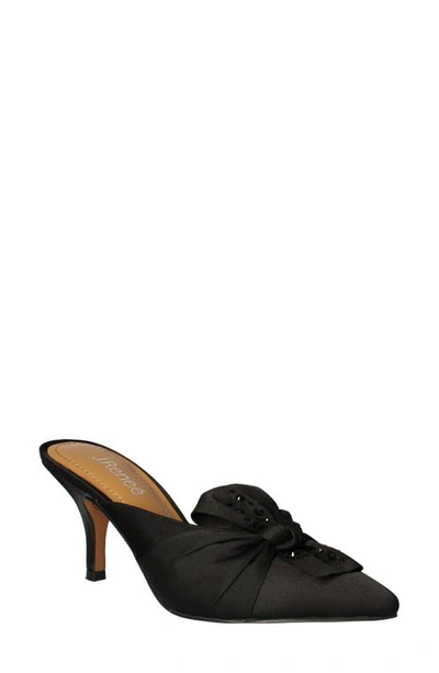 J. Reneé Mianna Pointed Toe Mule In Black