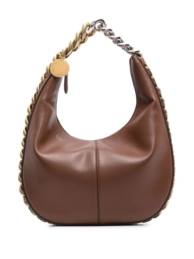 Stella Mccartney Chunky-chain Detail Tote Bag In Mixed Colours