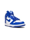 Nike Dunk High "game Royal" Sneakers In White