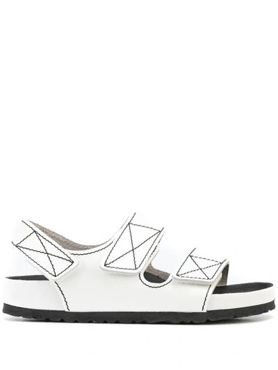 Proenza Schouler Ps X Birkenstock Milano Sandal In Berlin White