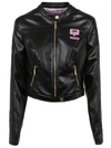 CHIARA FERRAGNI SMOOTH JACKET,71CBS406.N0039 899 NERO