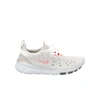 Nike Free Run Trail Crater "cream Orange" Sneakers In White