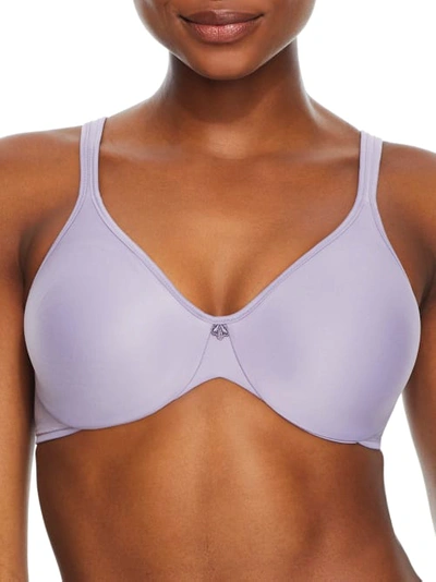 Bali Passion For Comfort Seamless Bra In Perfectly Purple