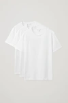 Cos 3-pack Regular-fit T-shirts In White