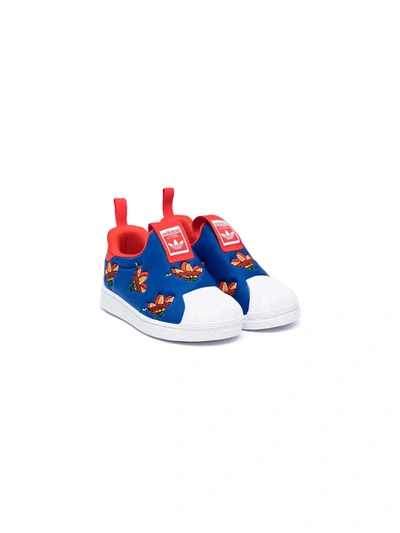 Adidas Originals Babies' Superstar 360 套穿式运动鞋 In Blue