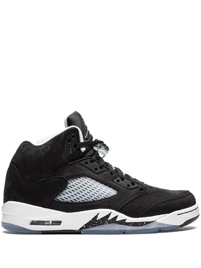 Jordan Air  5 Retro Sneakers In Black