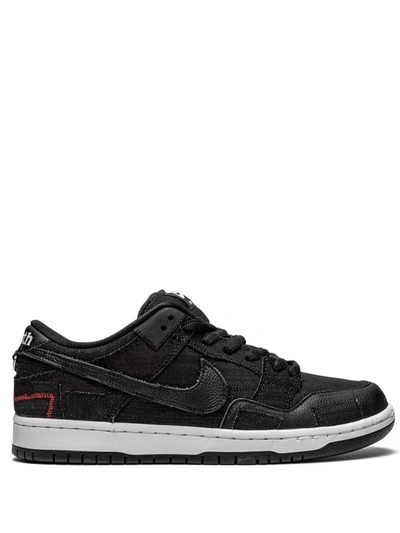 Nike Sb Dunk Low Sneakers In Black