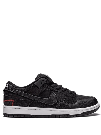 Nike Sb Dunk Low Trainers In Black