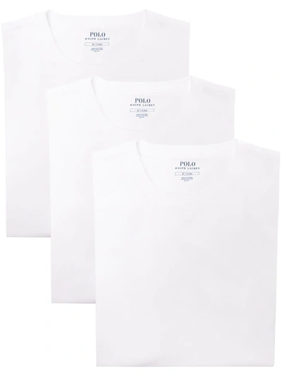 Polo Ralph Lauren Pack Of 3 T-shirts In White