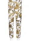 VERSACE JEANS COUTURE BAROQUE-PATTERN PRINT TRACK PANTS