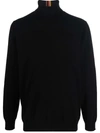 PAUL SMITH CASHMERE ROLL-NECK JUMPER