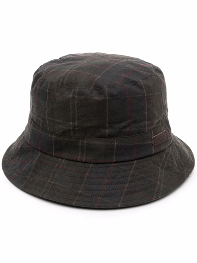 BARBOUR DARWEN CHECKED BUCKET HAT