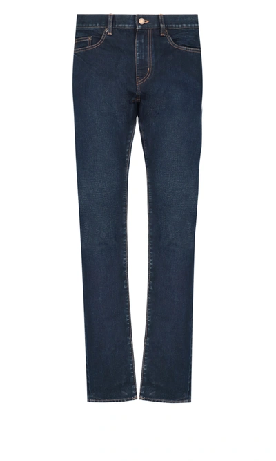Saint Laurent Classic Skinny Jeans In Blue