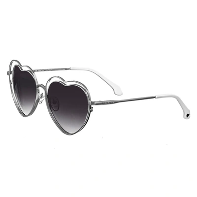 Bertha The Lolita Gradient Pilot Ladies Sunglasses Brsit111-2 In Silver
