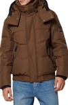 Marc New York Phoenix Water Resistant Down & Feather Coat In Cappuccino