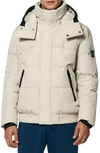 Marc New York Phoenix Water Resistant Down & Feather Coat In Moon