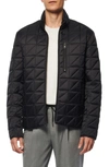 Marc New York Brompton Water Resistant Quilted Jacket In Black